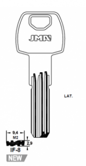 LLAVE SEGURIDAD LATON IF-8